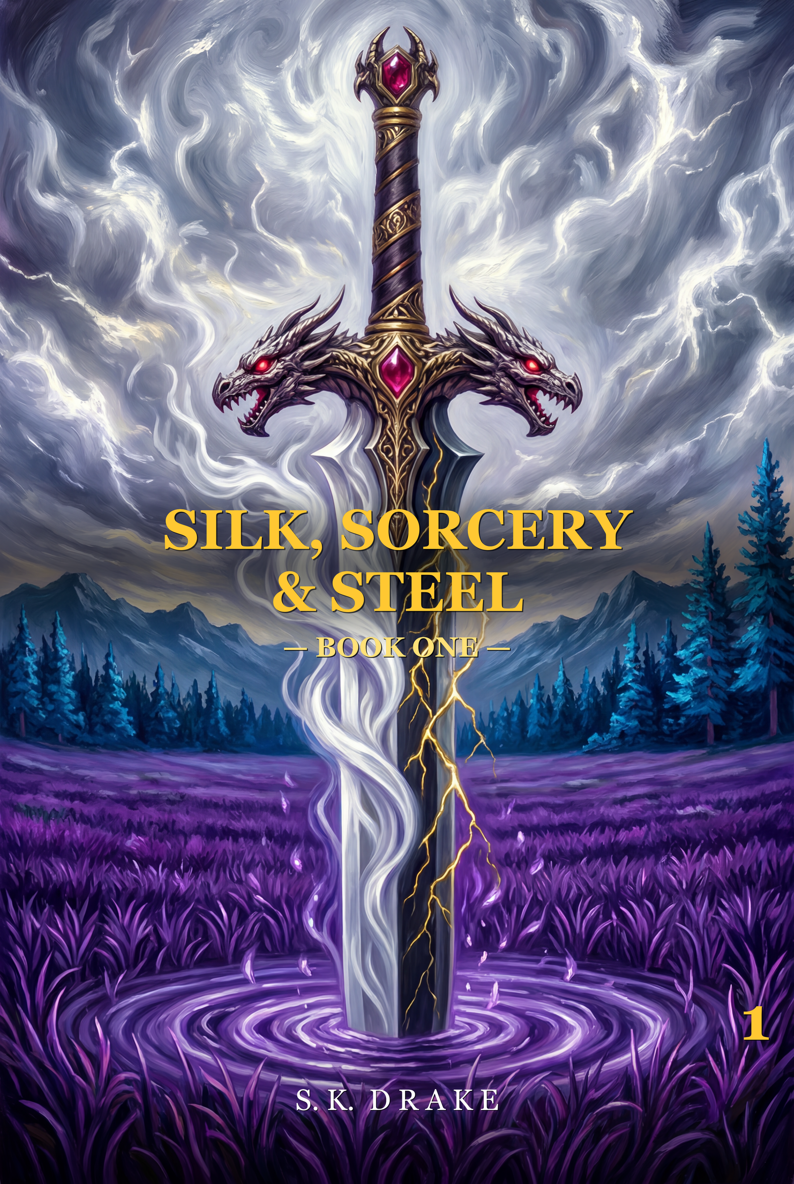 Silk, Sorcery & Steel — Book One cover