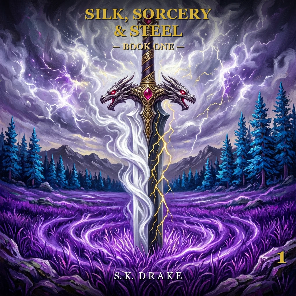 Silk Sorcery & Steel — Book One cover art